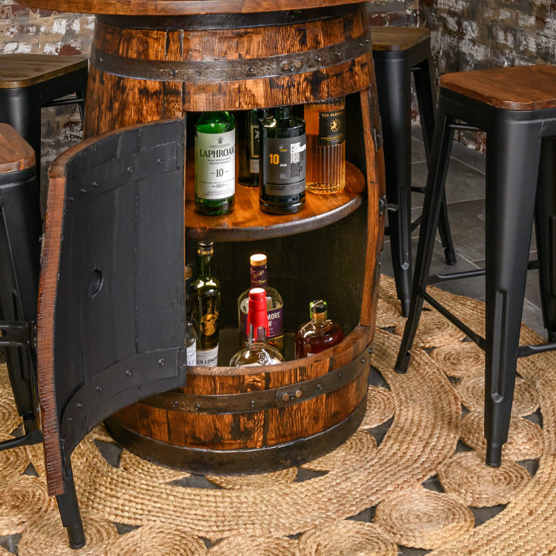 Mystic Barrels 48'' Home Bar Wayfair